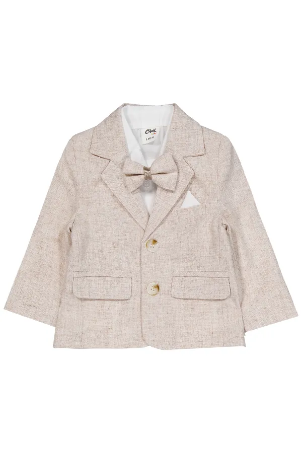 Bebek Takım 0-24 Ay Bej - Paket