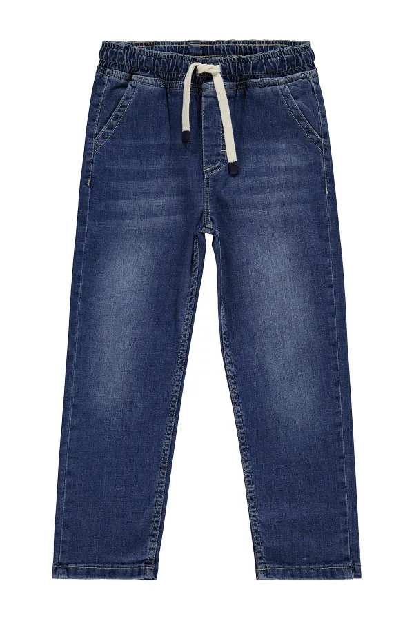 Pantalon garçon, 6-9 ans, bleu clair - Lot