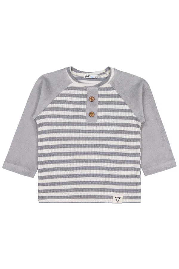 Boy Sweatshirt 2-5 Years Gray - Pack Boy Sweatshirt 2-5 Years Gray - Pack