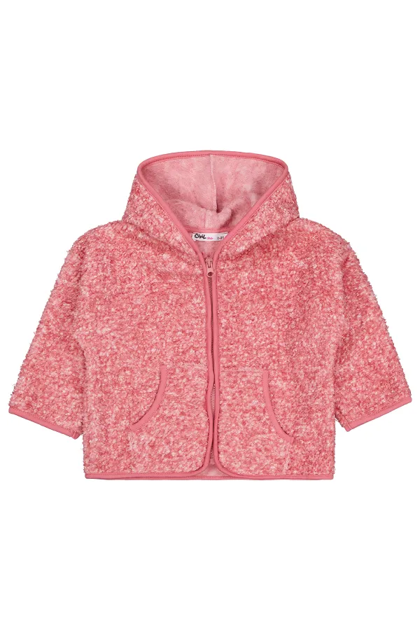 Kız Çocuk Hırka 2-5 Yaş Pembe - Paket