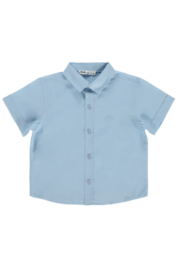 Boys' Shirt 2-5 Years Blue - Pack