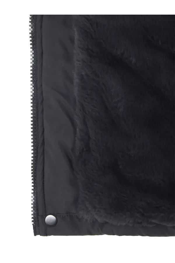 Erkek Çocuk Mont 10-13 Yaş Antrasit - Paket