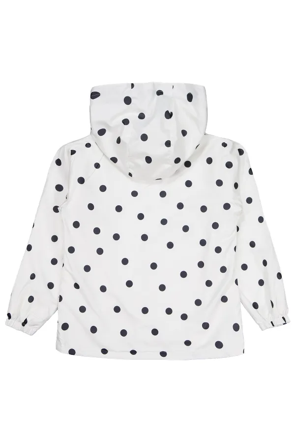 Kız Çocuk Yağmurluk 10-13 Yaş Ekru - Paket