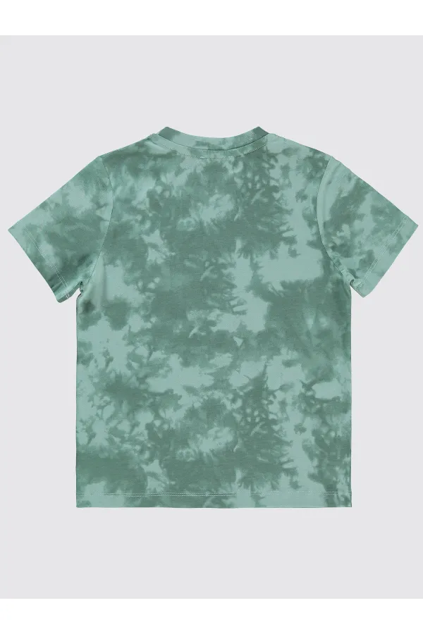 Erkek Çocuk Tişört 6-9 Yaş Açık Çağla Yeşili - Paket