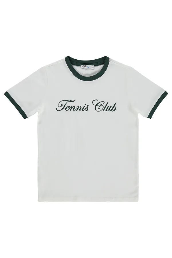 T-shirt garçon, 6-9 ans, vert pin - Lot T-shirt garçon, 6-9 ans, vert pin - Lot