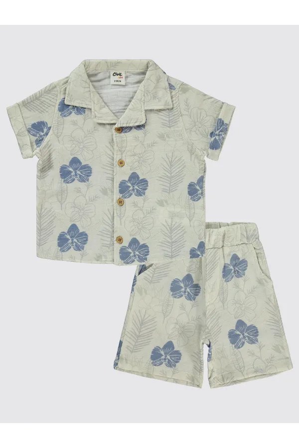 Bebek Takım 0-24 Ay İndigo - Paket