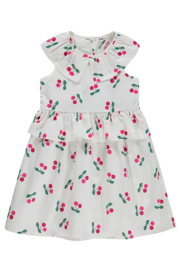 Combinaison et robe pour fille, 6-9 ans, écru - Ensemble