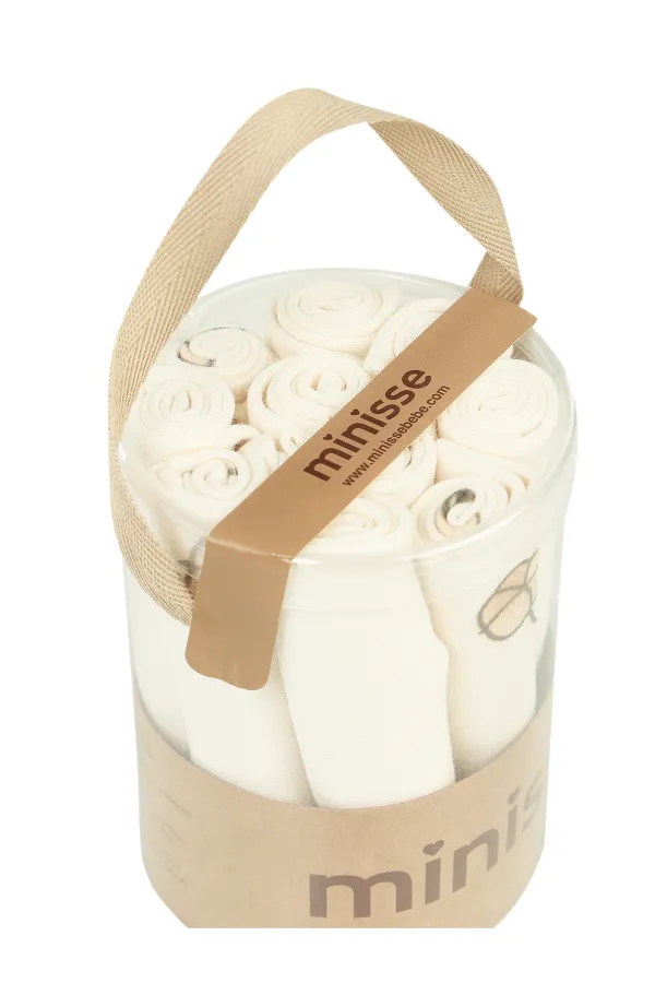 Baby Diaper and Wipes 0-24 Months Ecru - Package