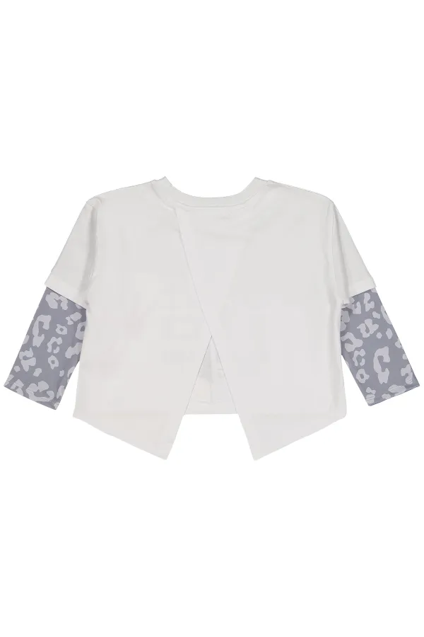 Girl's Sweatshirt 2-5 Years White - Package