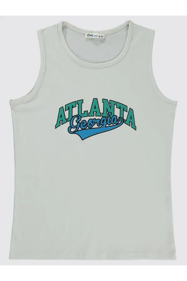 T-shirt garçon 10-13 ans, gris clair - Emballage