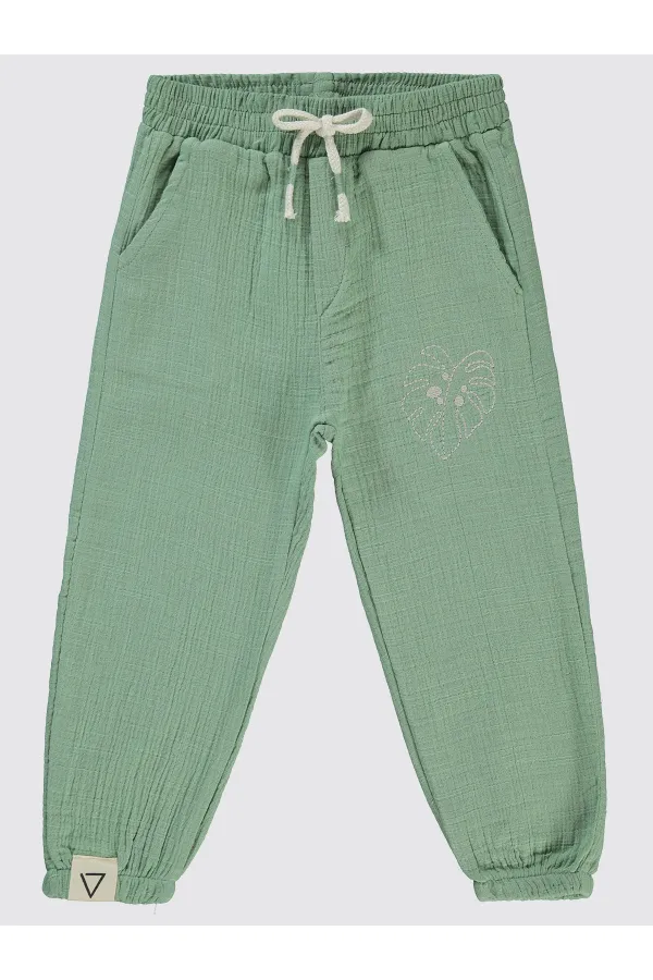 Erkek Çocuk Pantolon 2-5 Yaş Haki - Paket