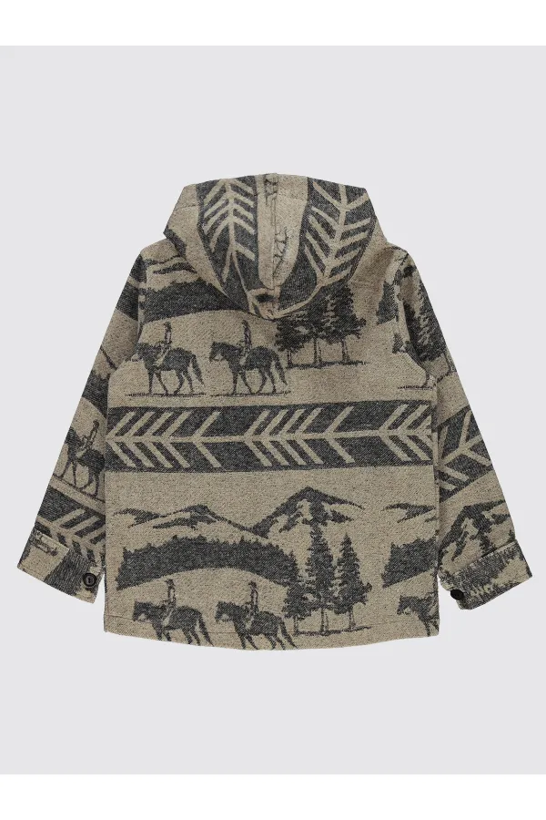 Erkek Çocuk Gömlek 6-9 Yaş Siyah - Paket