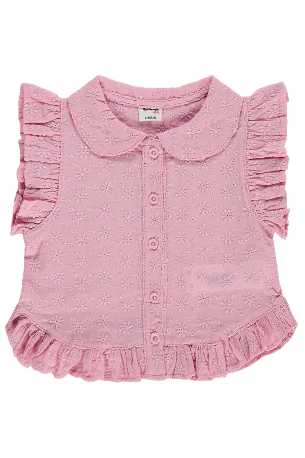 Baby Shirt 0-24 Months Soft Pink - Pack