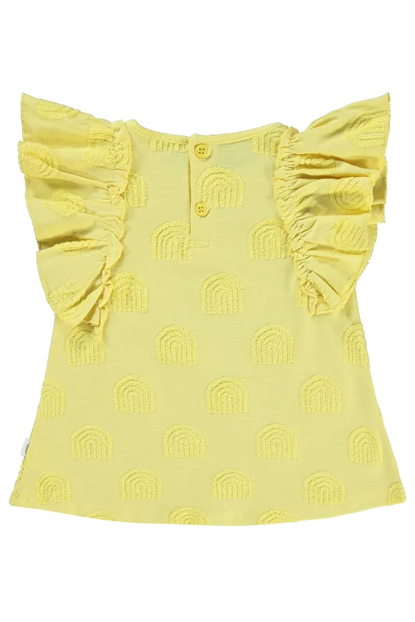 Body et robe bébé 6-18 mois jaune - Emballage