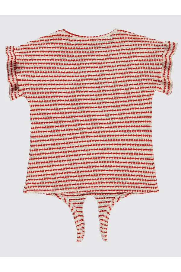 Girls' T-Shirt 10-13 Years Old Coral - Package