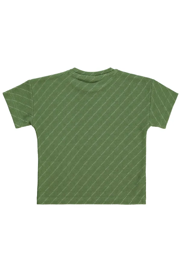 Boys T-Shirt 2-5 Years Khaki - Pack