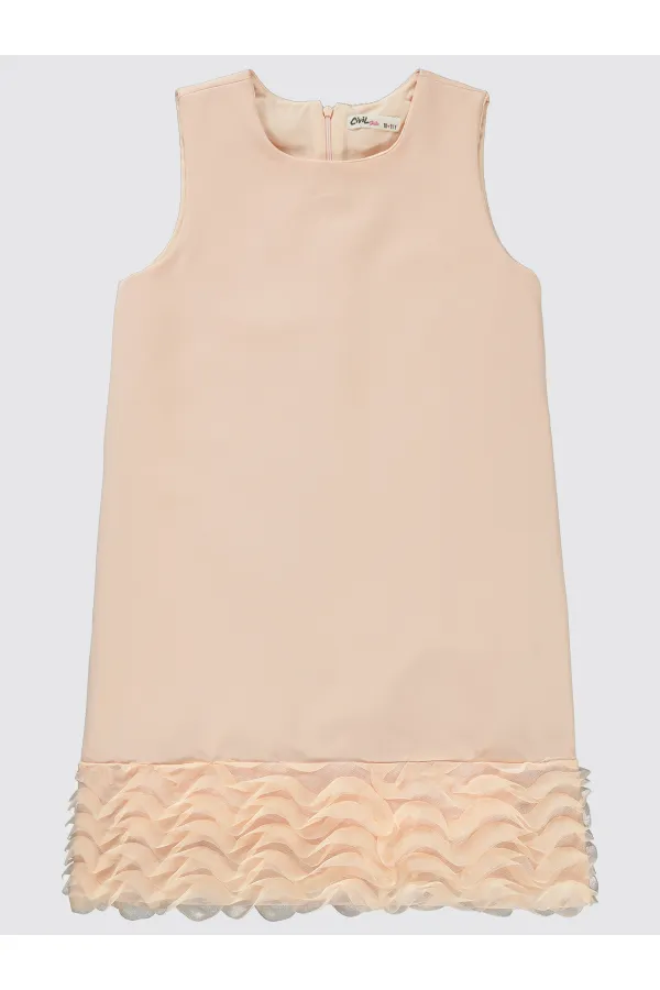 Girls' Vest and Dress 10-13 Years Old Powder - Package