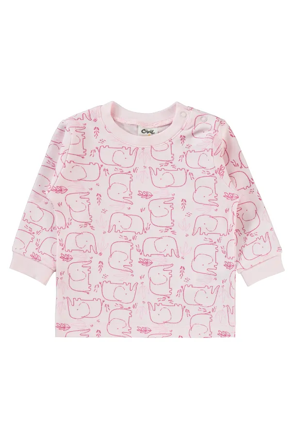 Bebek Takım 0-24 Ay Pembe - Paket