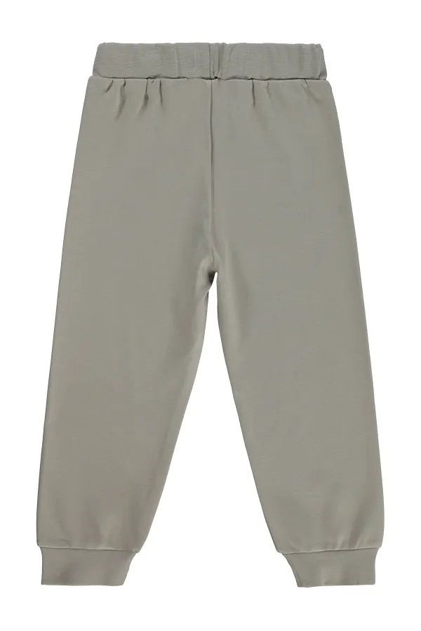 Pantalon de survêtement garçon Km 2-5 ans Gris clair - Lot
