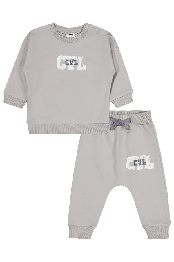 Baby Set 0-24 Months Light Gray - Package
