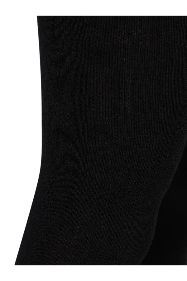 Kız Çocuk Külotlu Çorap 2-9 Yaş Siyah - Paket