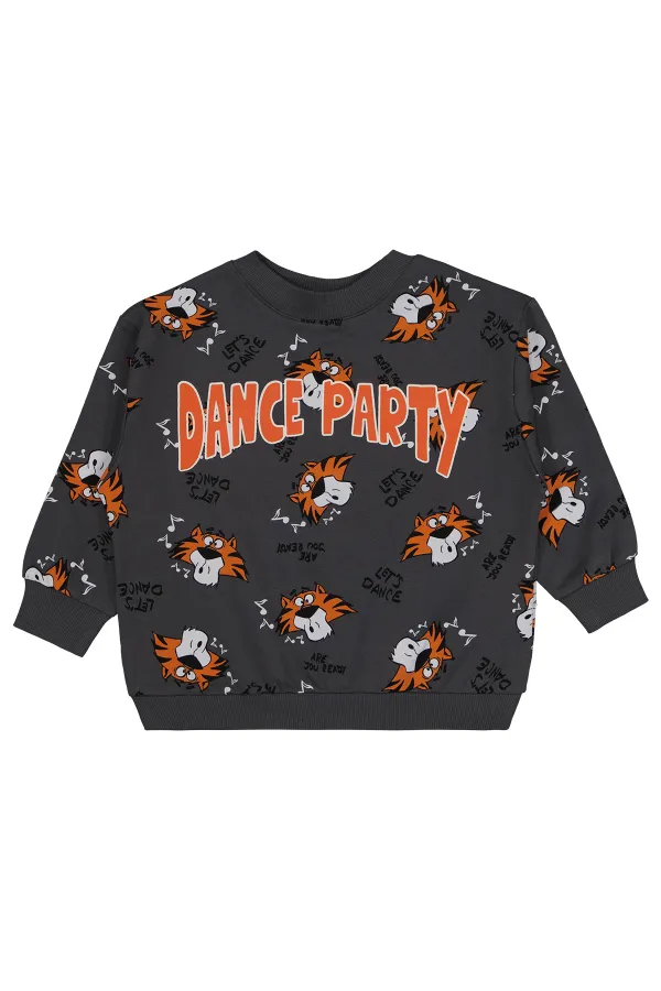 Boy Sweatshirt 2-5 Years Old Anthracite - Package