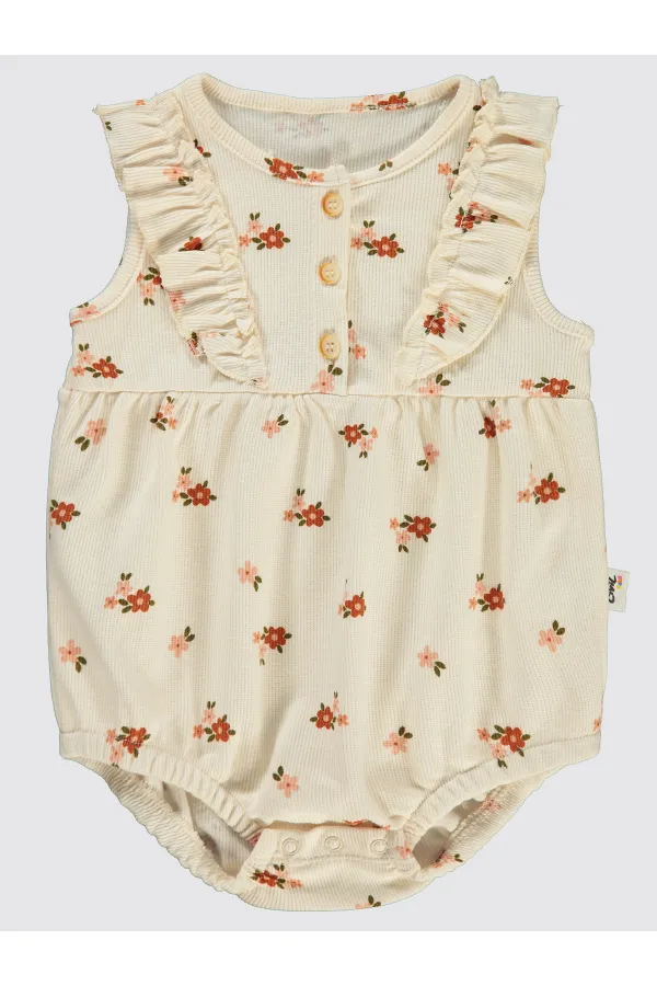 Grenouillères bébé 0-24 mois ivoire - Lot