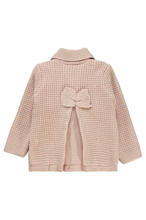 Kız Çocuk Hırka 2-5 Yaş Gül - Paket