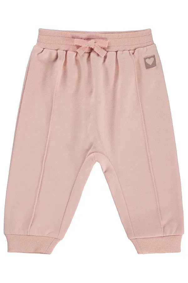 Baby Sweatpants 0-24 Months Powder Pink - Pack