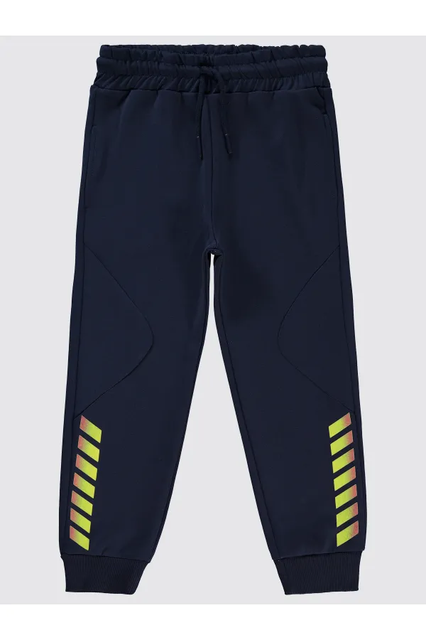 Bas de survêtement garçon 6-9 ans bleu marine - Lot