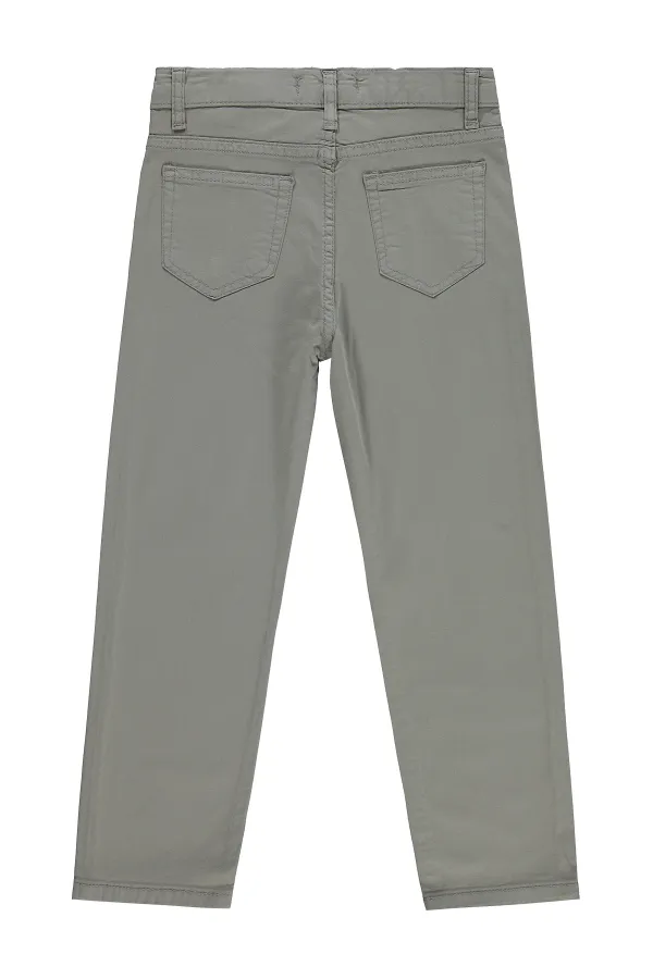 Pantalon garçon, 6-9 ans, gris clair - Lot