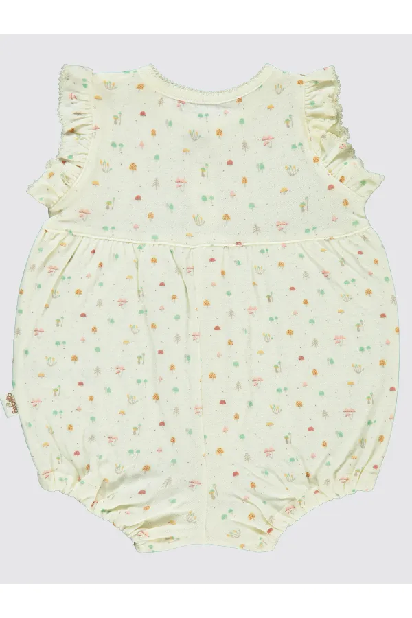 Baby Rompers 0-24 Months Ecru - Package Baby Rompers 0-24 Months Ecru - Package