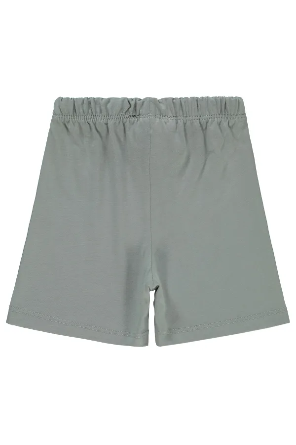 Shorty garçon 2-5 ans Gris clair - Emballage