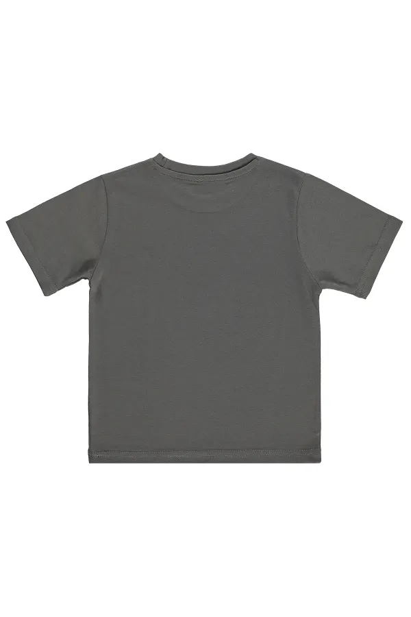 T-shirt garçon Km 2-5 ans Gris - Lot
