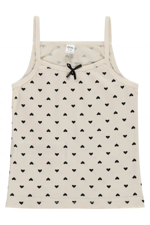 Kız Çocuk İç Çamaşırı Takım 2-9 Yaş Vanilya - Paket