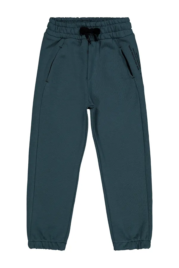 Boys Tracksuit Bottoms 6-9 Years Old Smoke - Package