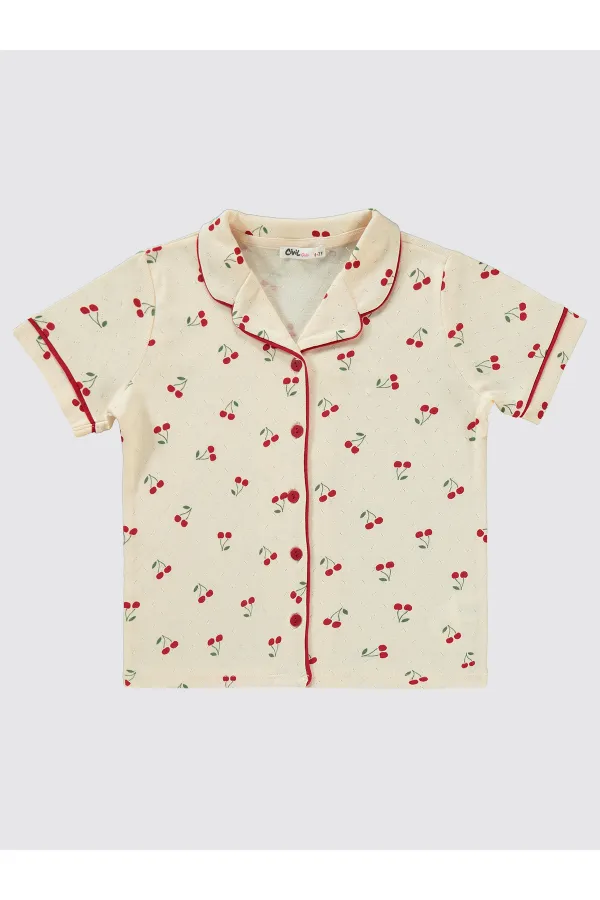 Kız Çocuk Pijama Takımı 10-13 Yaş FilDişi - Paket