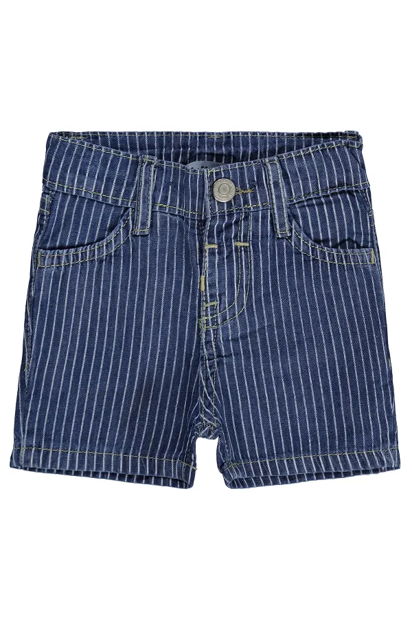 Baby Shorts 0-24 Months Blue - Pack