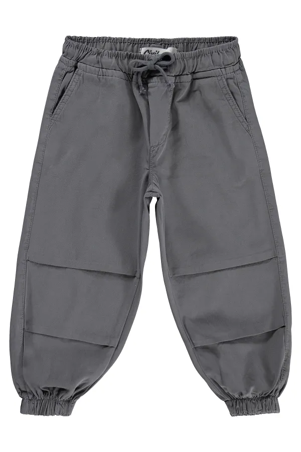 Boys' Trousers, Ages 2-5, Grey - Pack