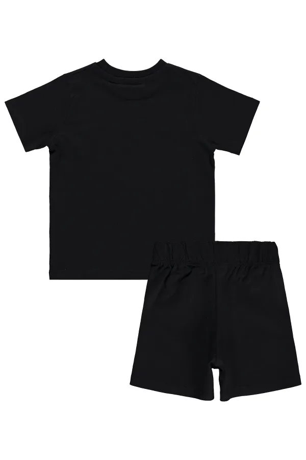 Ensemble d'équipe garçon 2-5 ans Noir - Emballage
