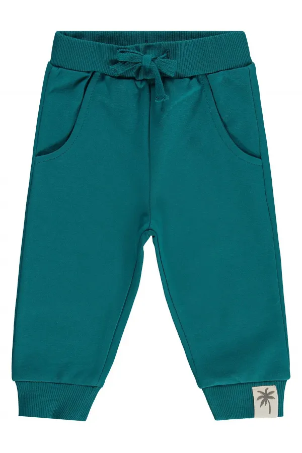Baby Sweatpants 0-24 Months Petrol Green - Pack