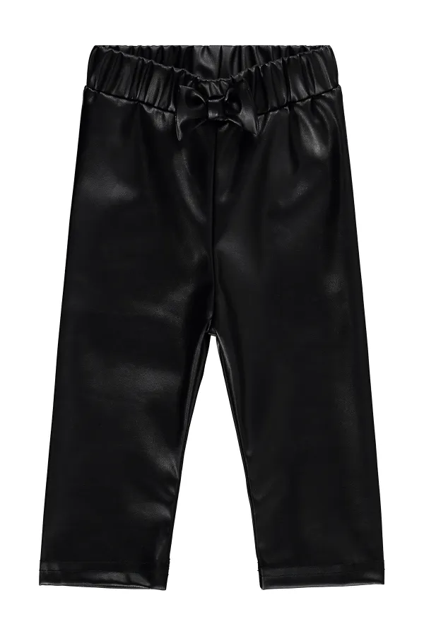 Baby Leggings 0-24 Months Black - Pack