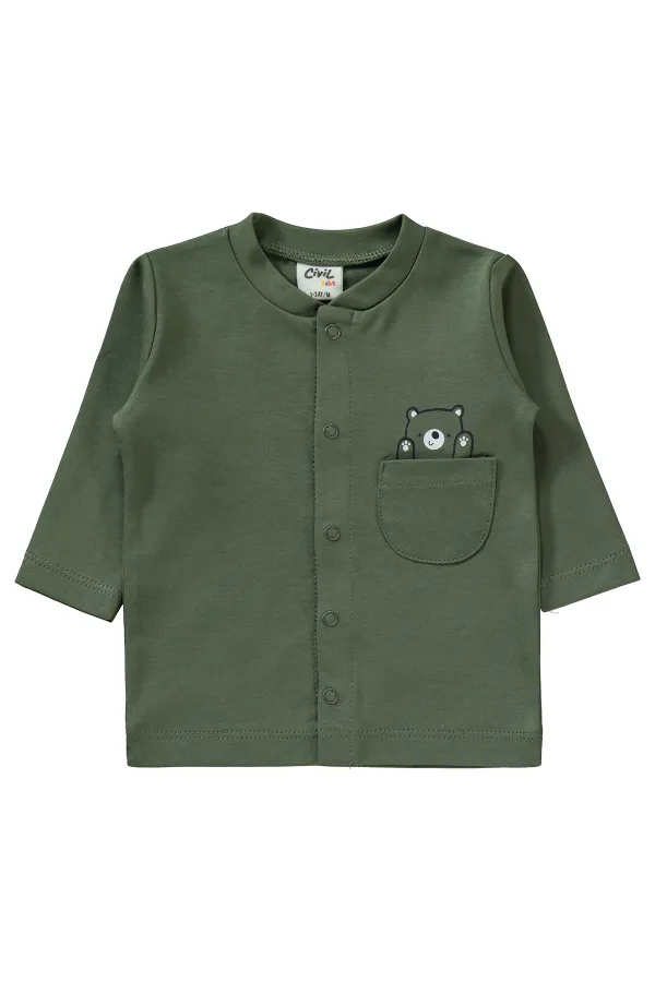 Baby Pajama Set 0-24 Months Khaki - Package