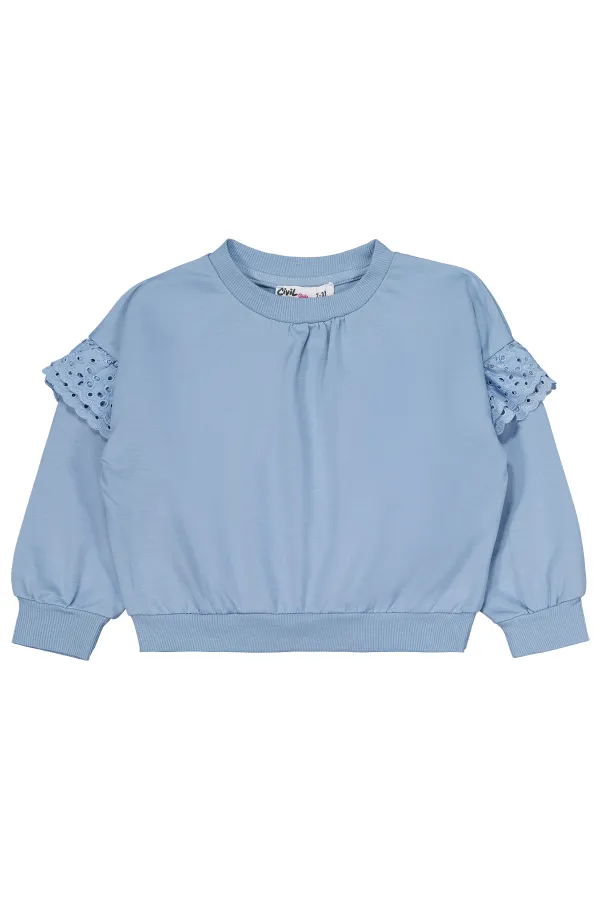 Girls Tracksuit Set 2-5 Years Old Blue - Package