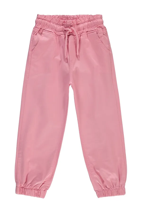 Kız Çocuk Pantolon 10-13 Yaş Pudra - Paket