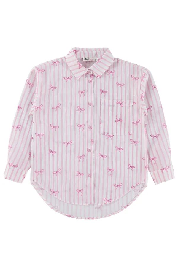 Lot de t-shirts roses pour filles de 6 à 9 ans