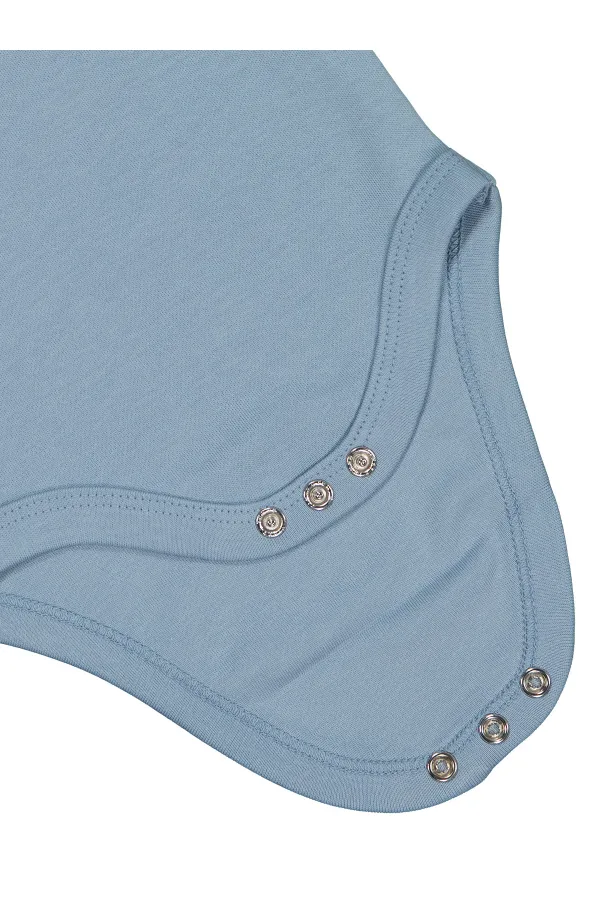 Bebek Çıtçıtlı Badi 0-24 Ay Mavi - Paket