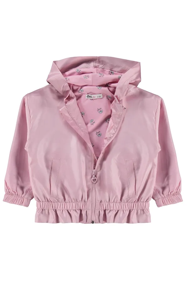 Kız Çocuk Yağmurluk 2-5 Yaş Koyu Pembe - Paket