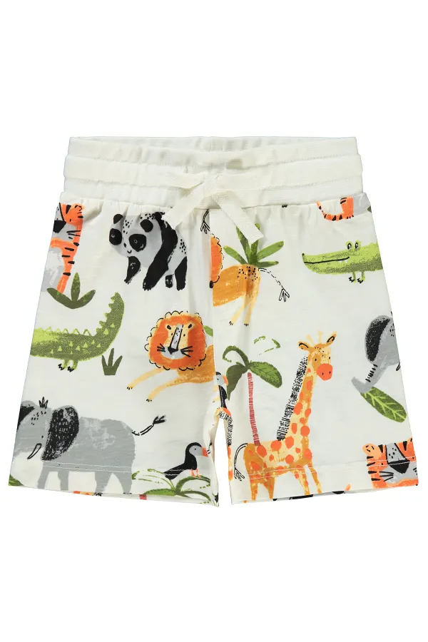 Erkek Çocuk Kapri 2-5 Yaş Ekru - Paket