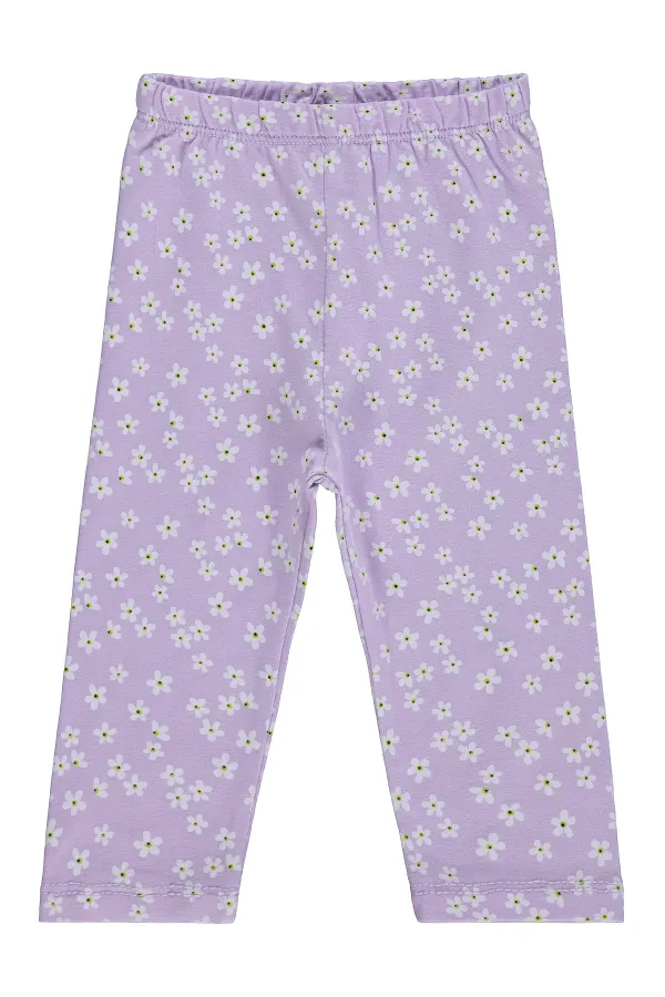 Leggings bébé 0-24 mois lilas - Lot